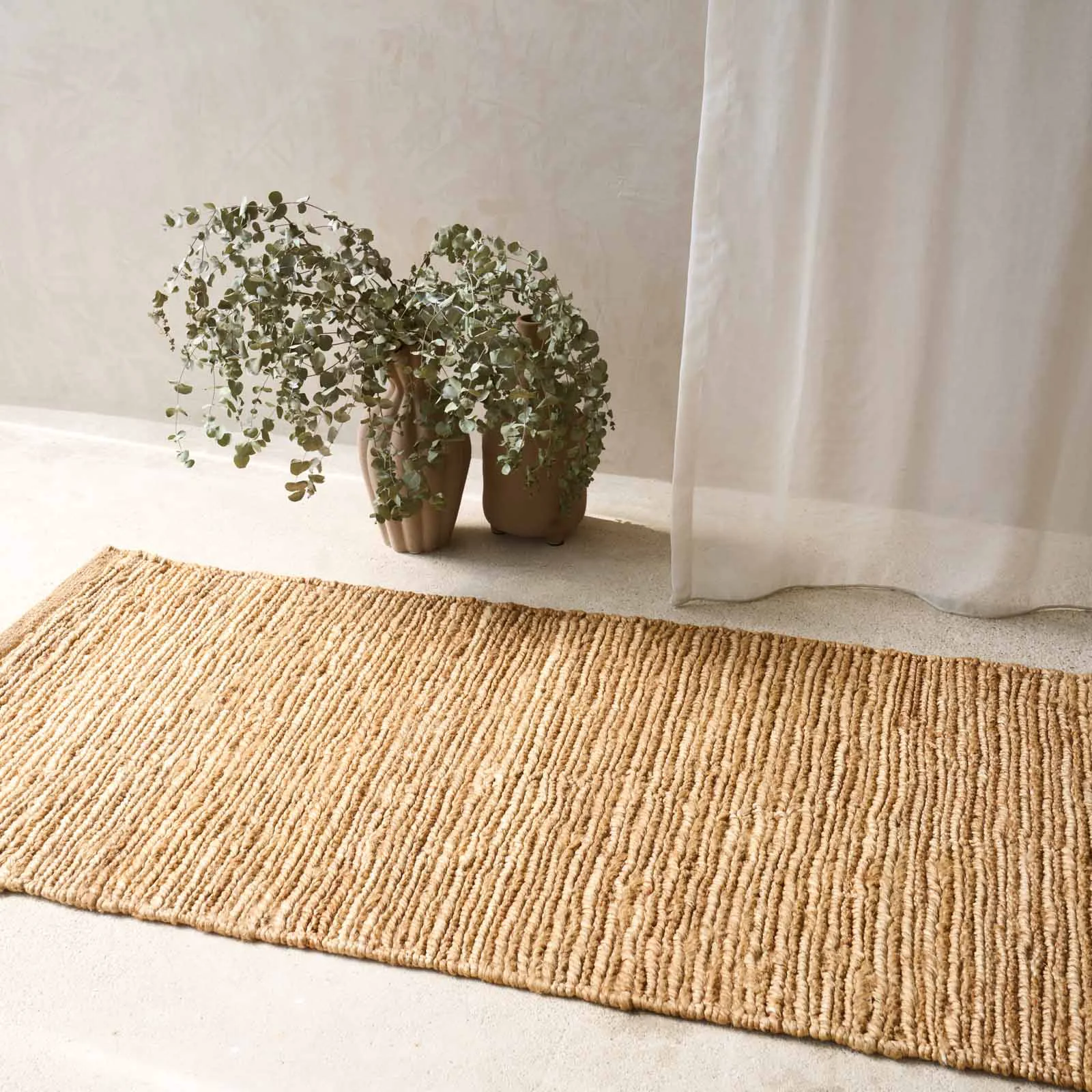 Traditional Sumak Handwoven Runner Natural Original