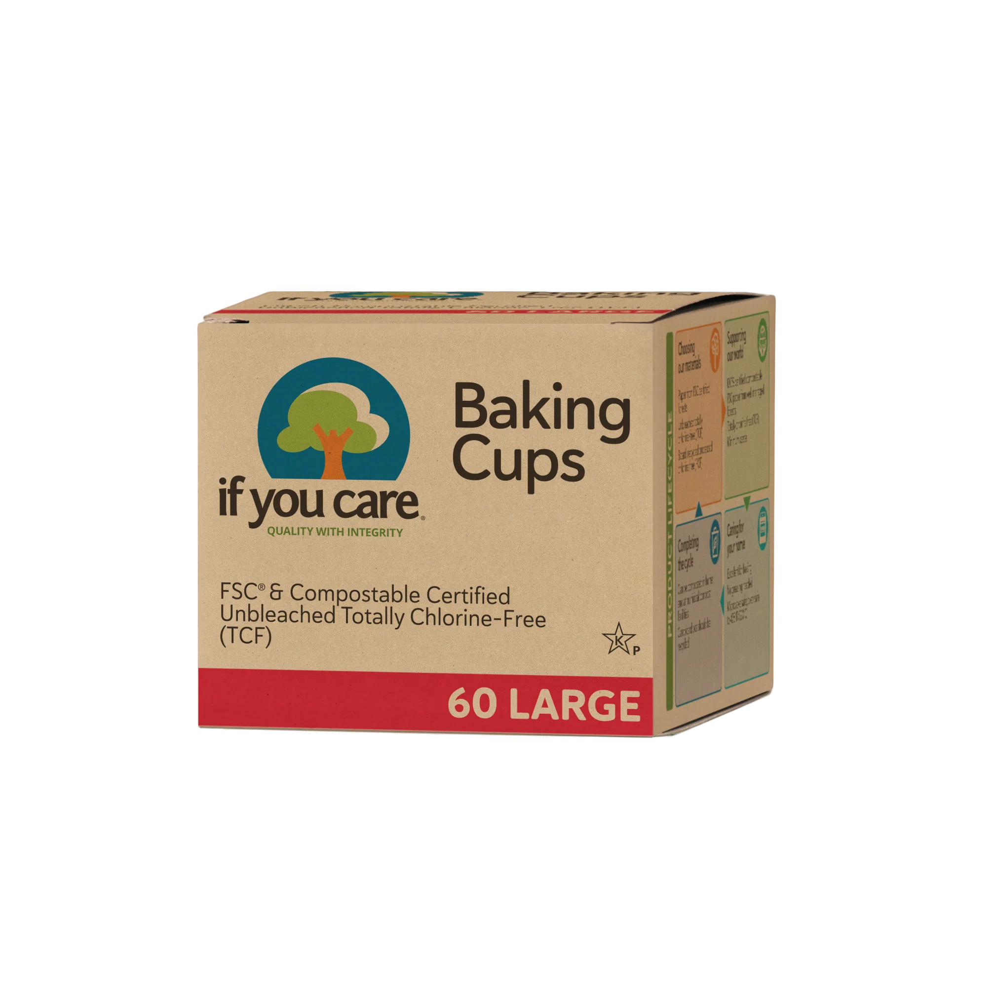 Innovative If You Care Large Baking Cups Certified