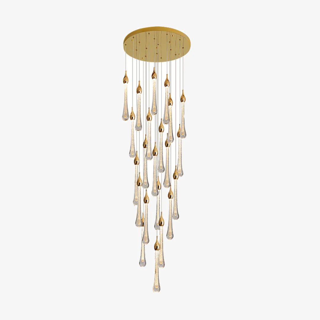 Original Fuji Water Drop Chandelier Modern