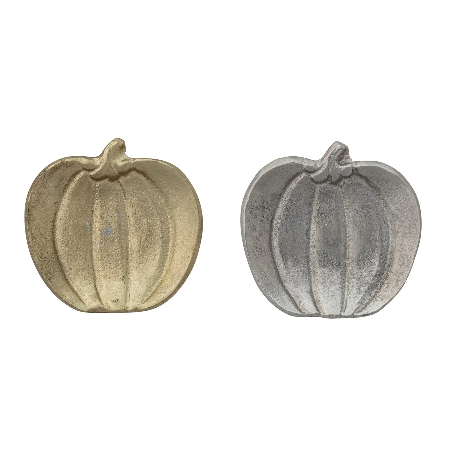Certified Cast Aluminum Pumpkin Trinket Dish Luxury