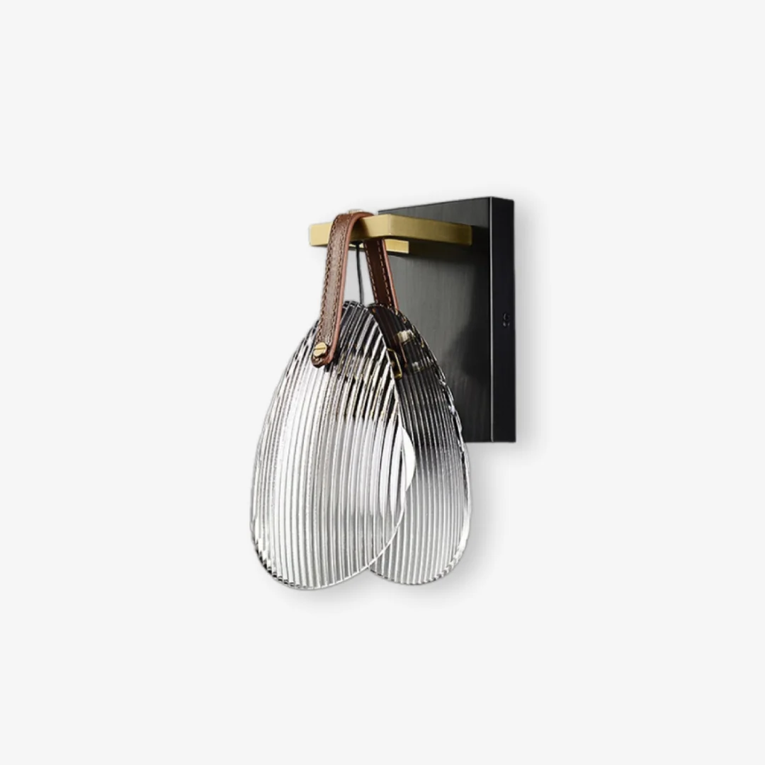 Versatile Shell Glass Wall Lamp Minimalist