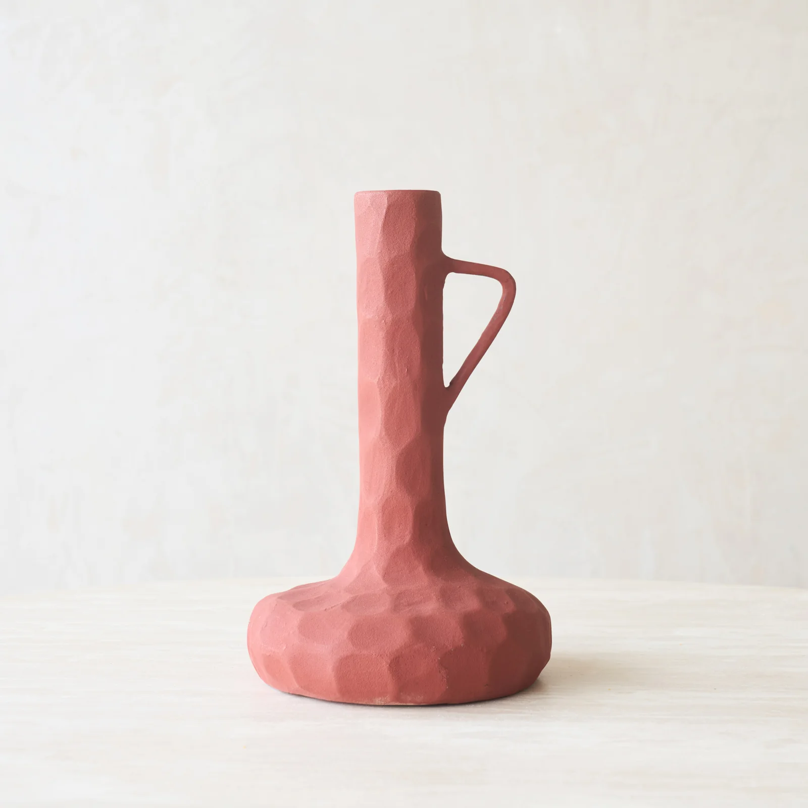 Elite Cingoli Vase Brick Red Detailed