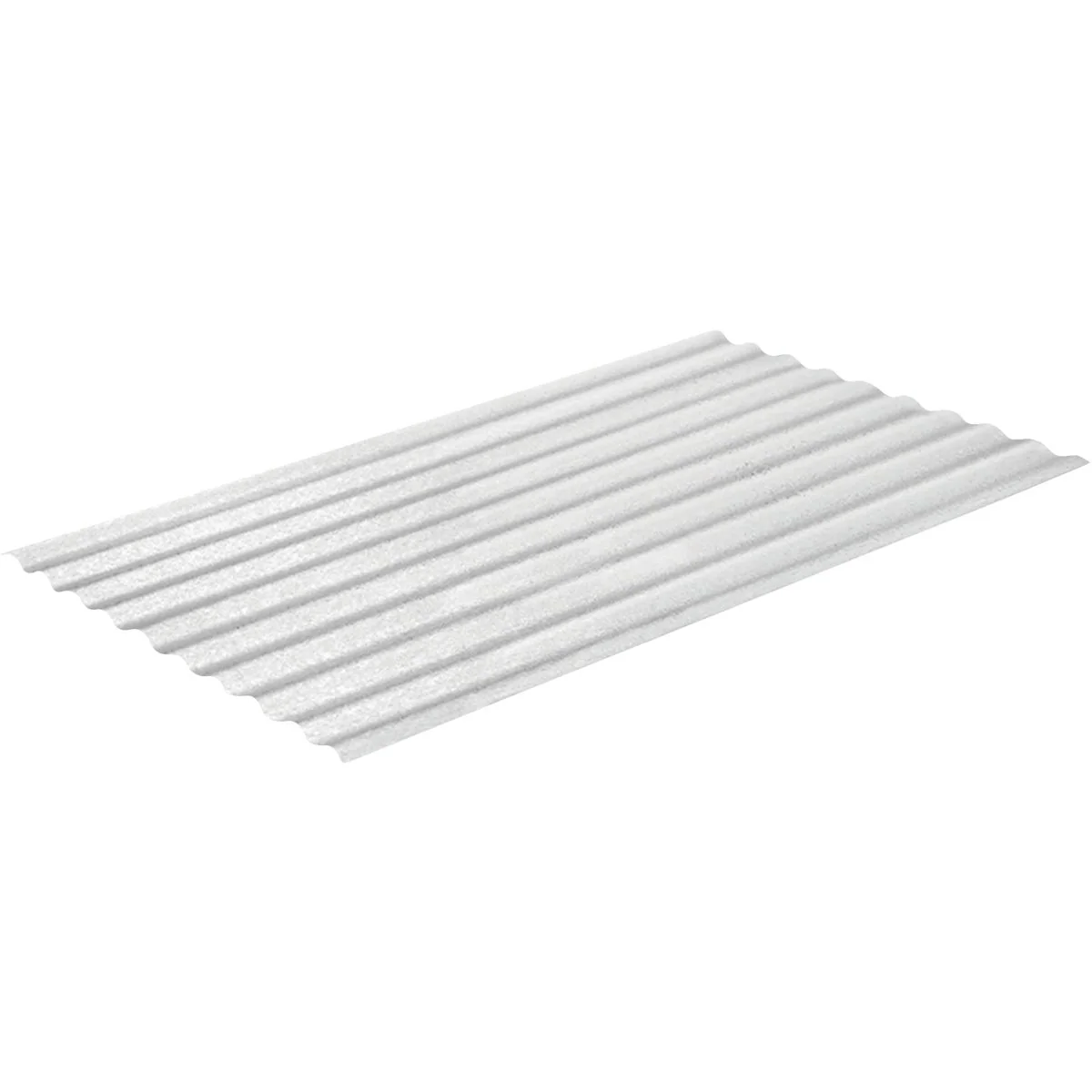 Excellent Sequentia WeatherGlaze 26 In. x 10 Ft. Translucent Round 1-Sided Fiberglass Corrugated Panels Safe