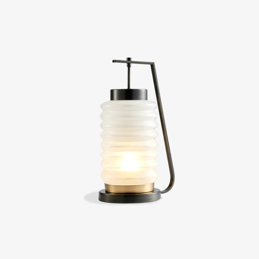 Refined AH Glass Table Lamp Solid