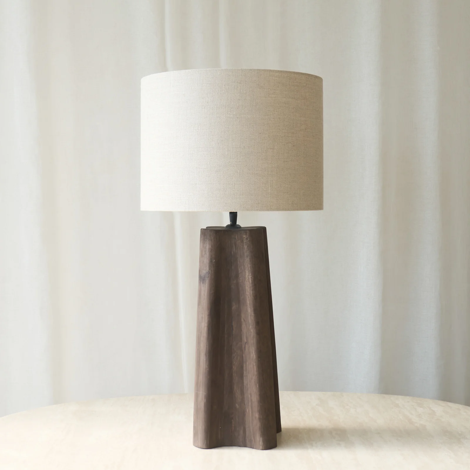 Sustainable Navelli Table Lamp Brown 47cm Professional