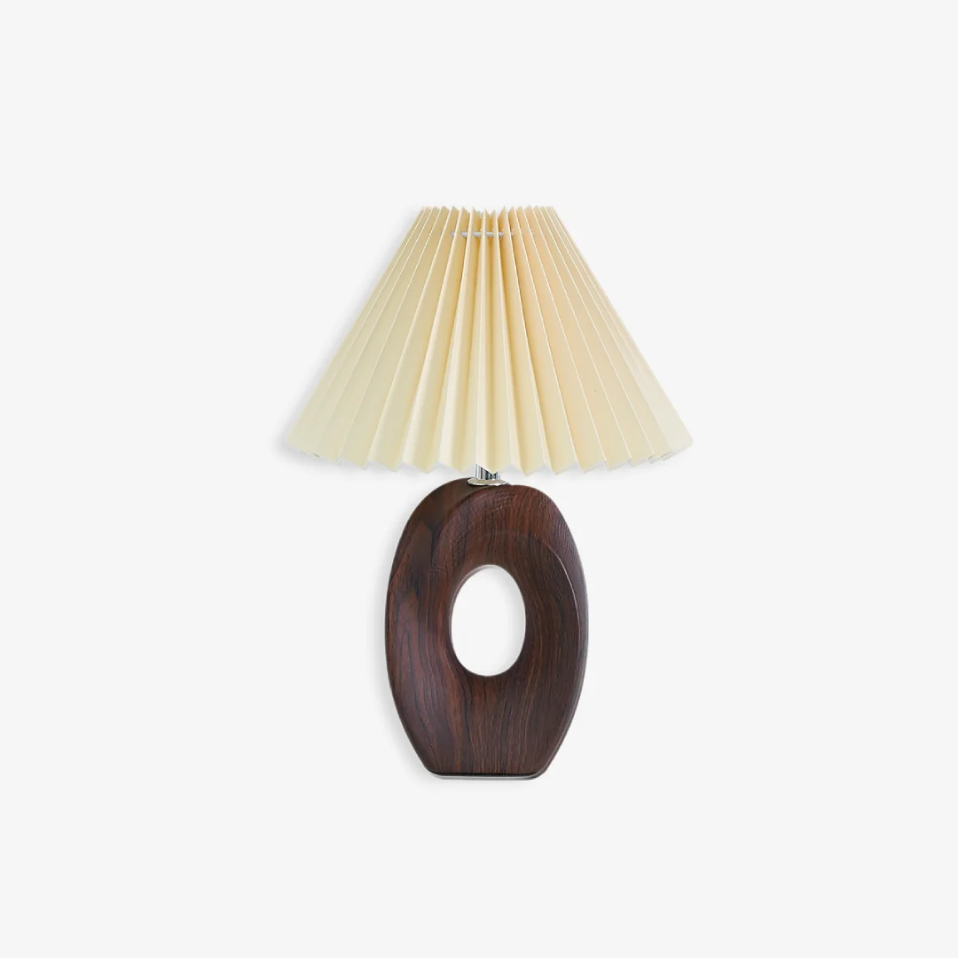 Breathable Art Hollow Table Lamp Safe