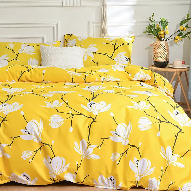 Sustainable Pastoral Magnolia Soft Chic Home Bedding Fine Crafted