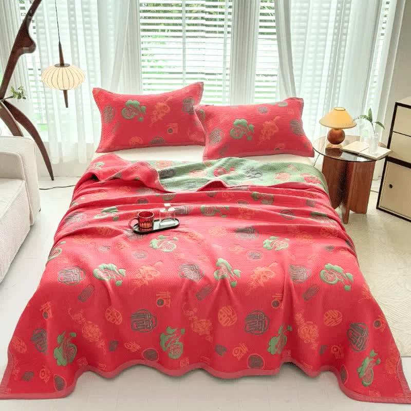 Pure Cotton Gauze Luxurious Lightweight Quilt Exceptional