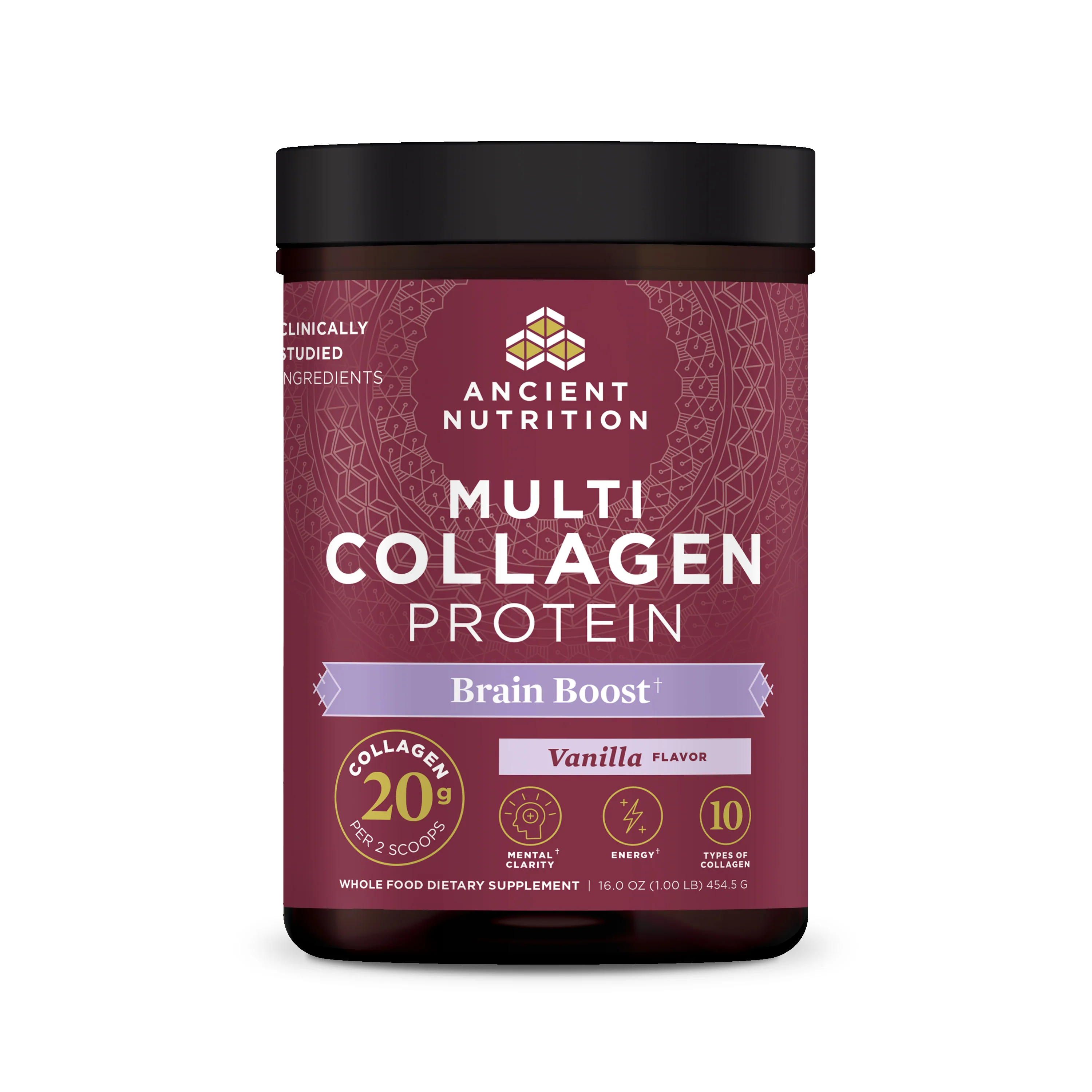 Smart Ancient Nutrition Multi Collagen Protein - Brain Boost Natural