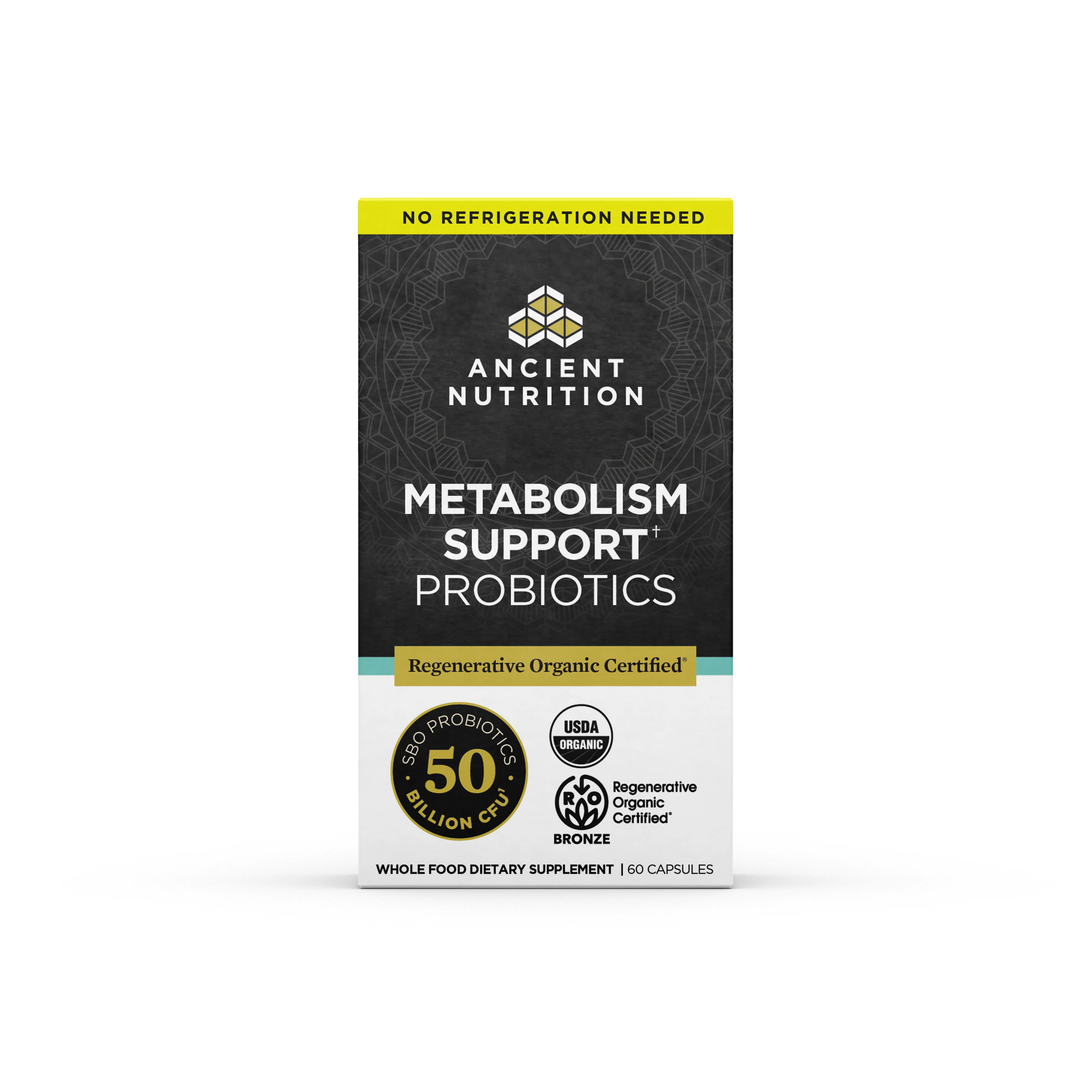 Ancient Nutrition Metabolism Support Probiotics - Regenerative Organic ® Trusted