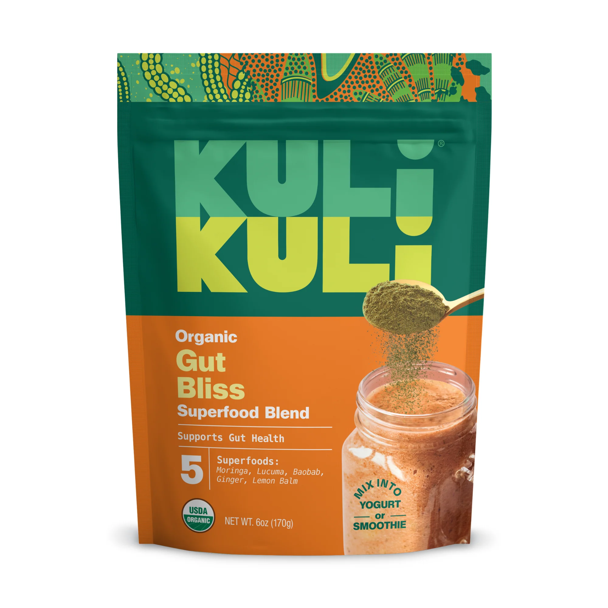 Kuli Kuli Foods Gut Bliss Organic Superfood Blend Contemporary