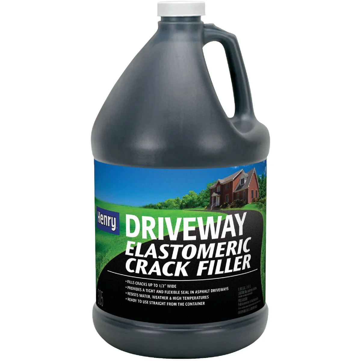 Convenient Henry 0.9 Gal. Elastomeric Blacktop Crack Filler Environmentally Friendly