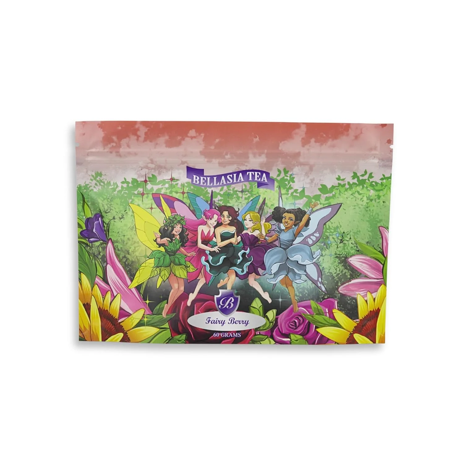 Artisan Bellasia Tea Fairy Berry for Kids Using Fruit Pieces - Caffeine Herbal Tea Blend with Ingredients Balanced Flavor- Add Loose Leaf Luxury