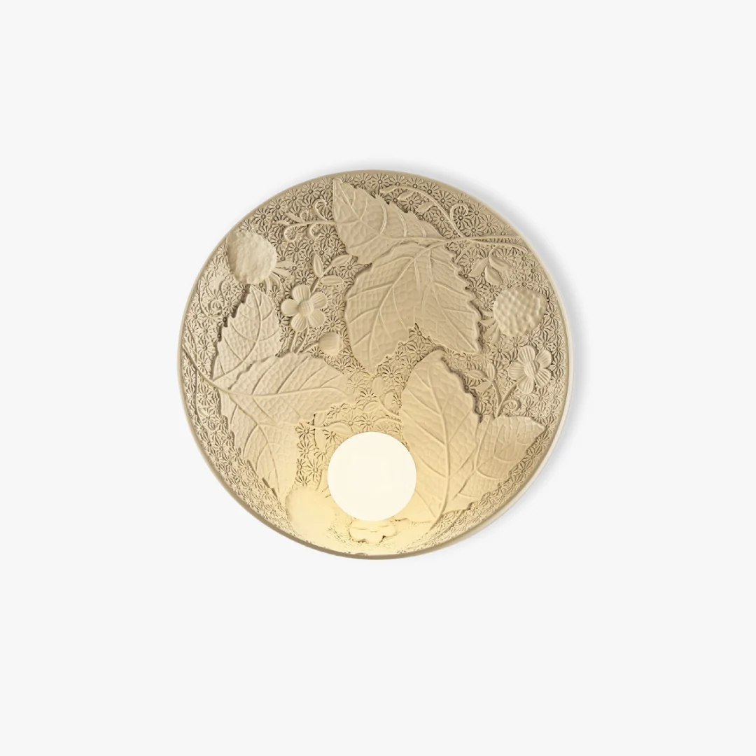 Versatile French Carved Wall Lamp World-Class