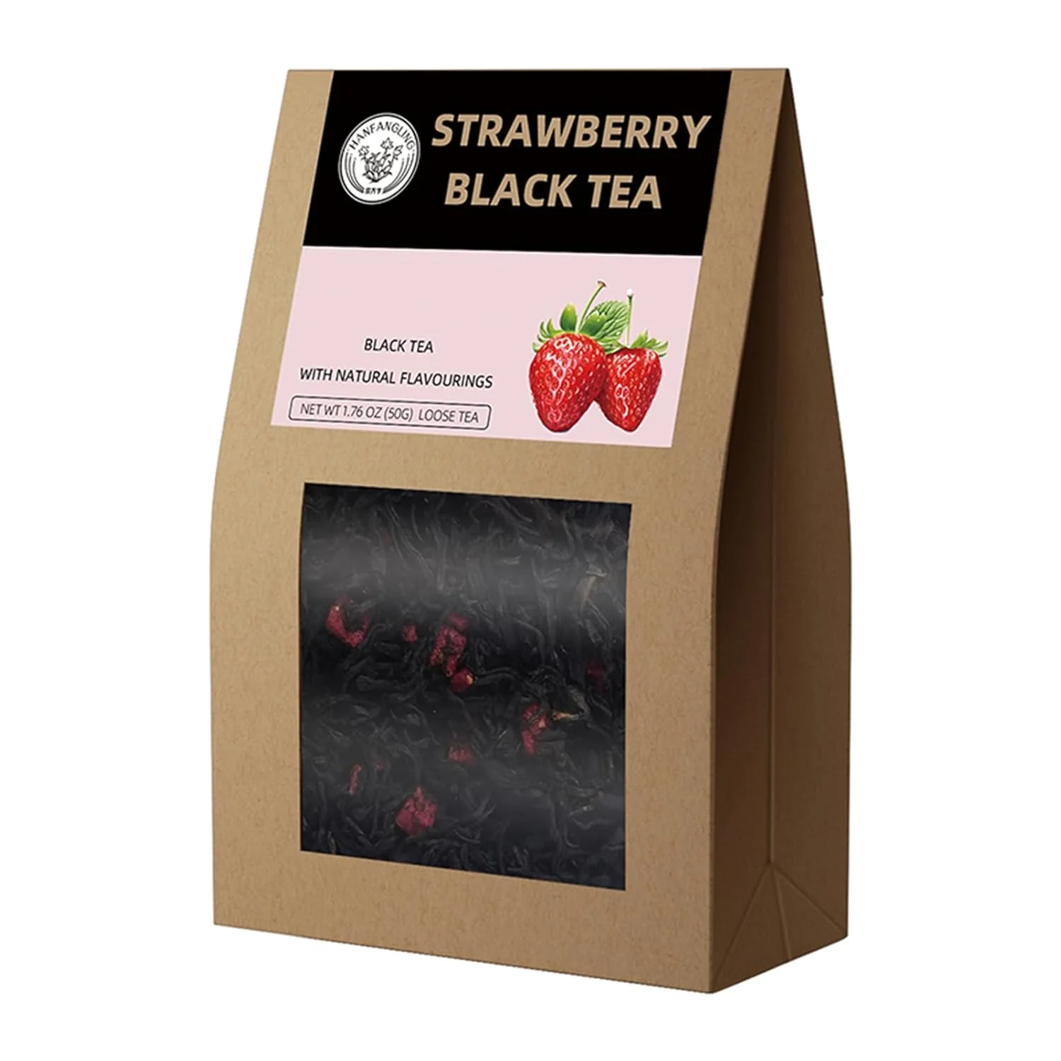 Casual Strawberry Black Tea Loose Leaf High-Performance
