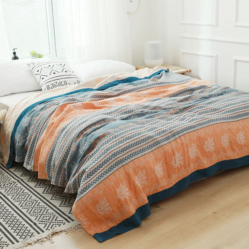 Pure Ownkoti Wheat Ear Texture Cotton Reversible Quilt Fashionable