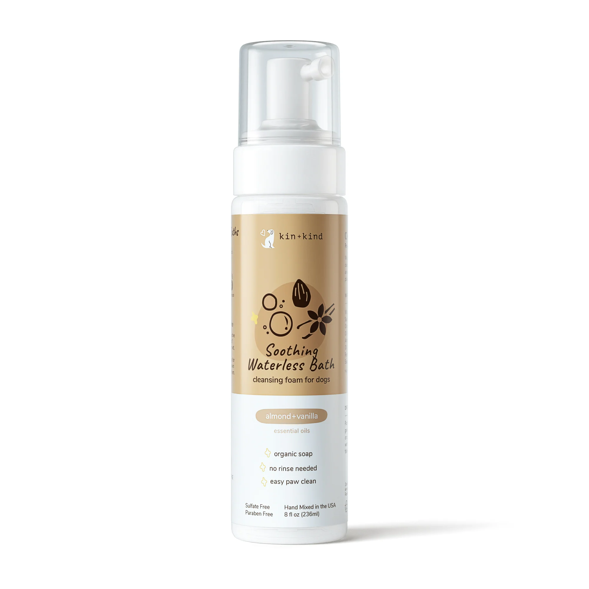 Expertly Made kin kind Soothing Waterless Bath Certified
