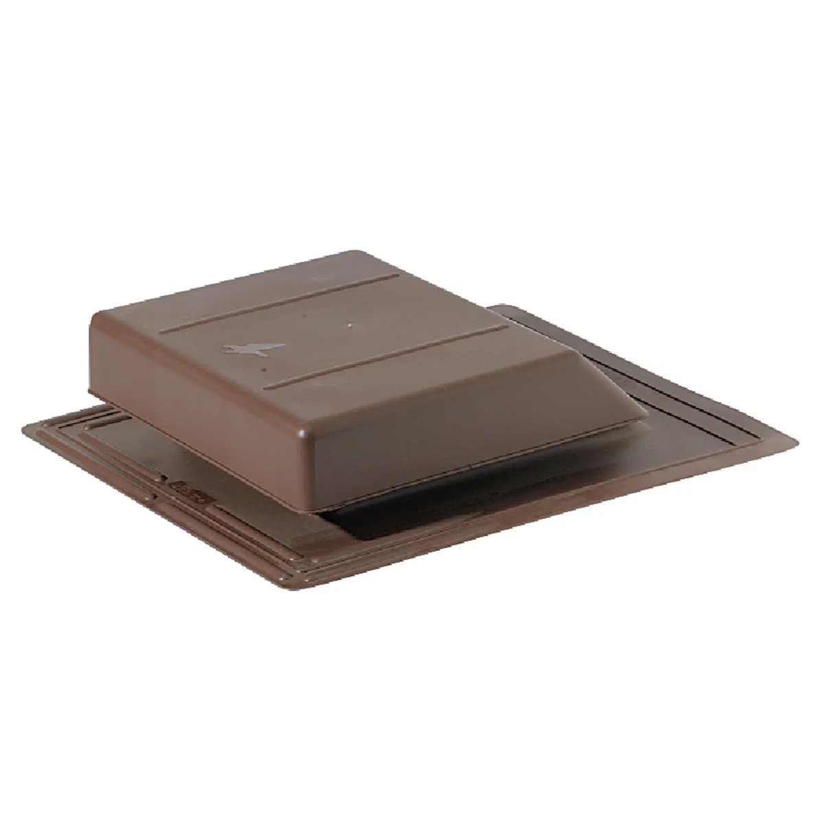 Unique Airhawk 61 In. Brown Plastic Slant Back Roof Vent Dependable