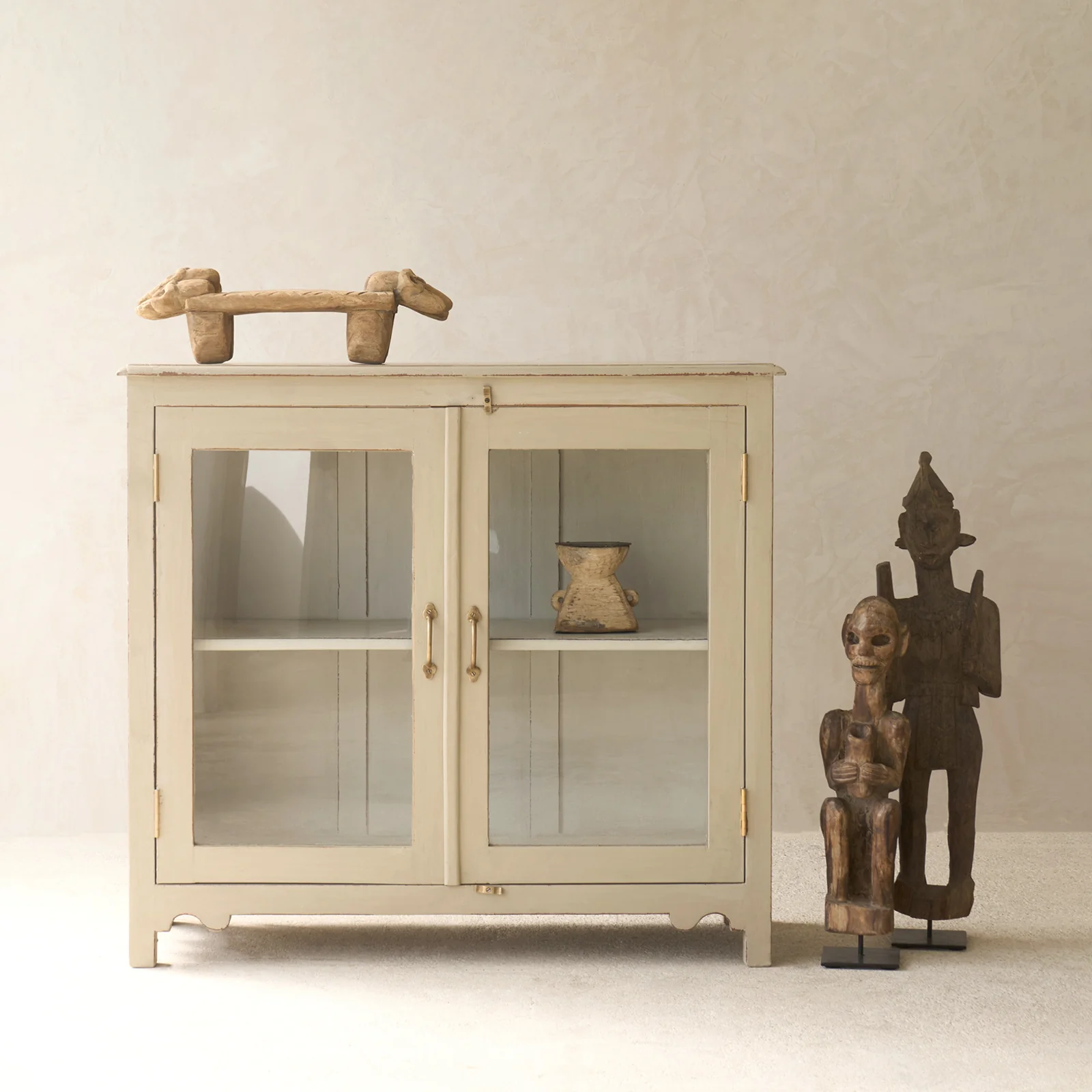 Fast Vintage Small Cabinet Linen Enhanced