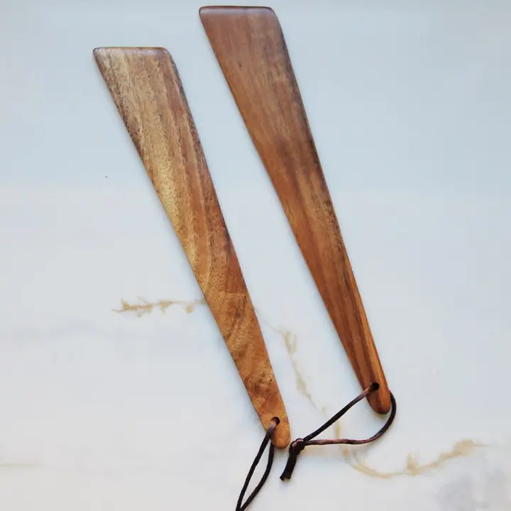 Original Natural Teak Wood Cooking Spatula Lightweight