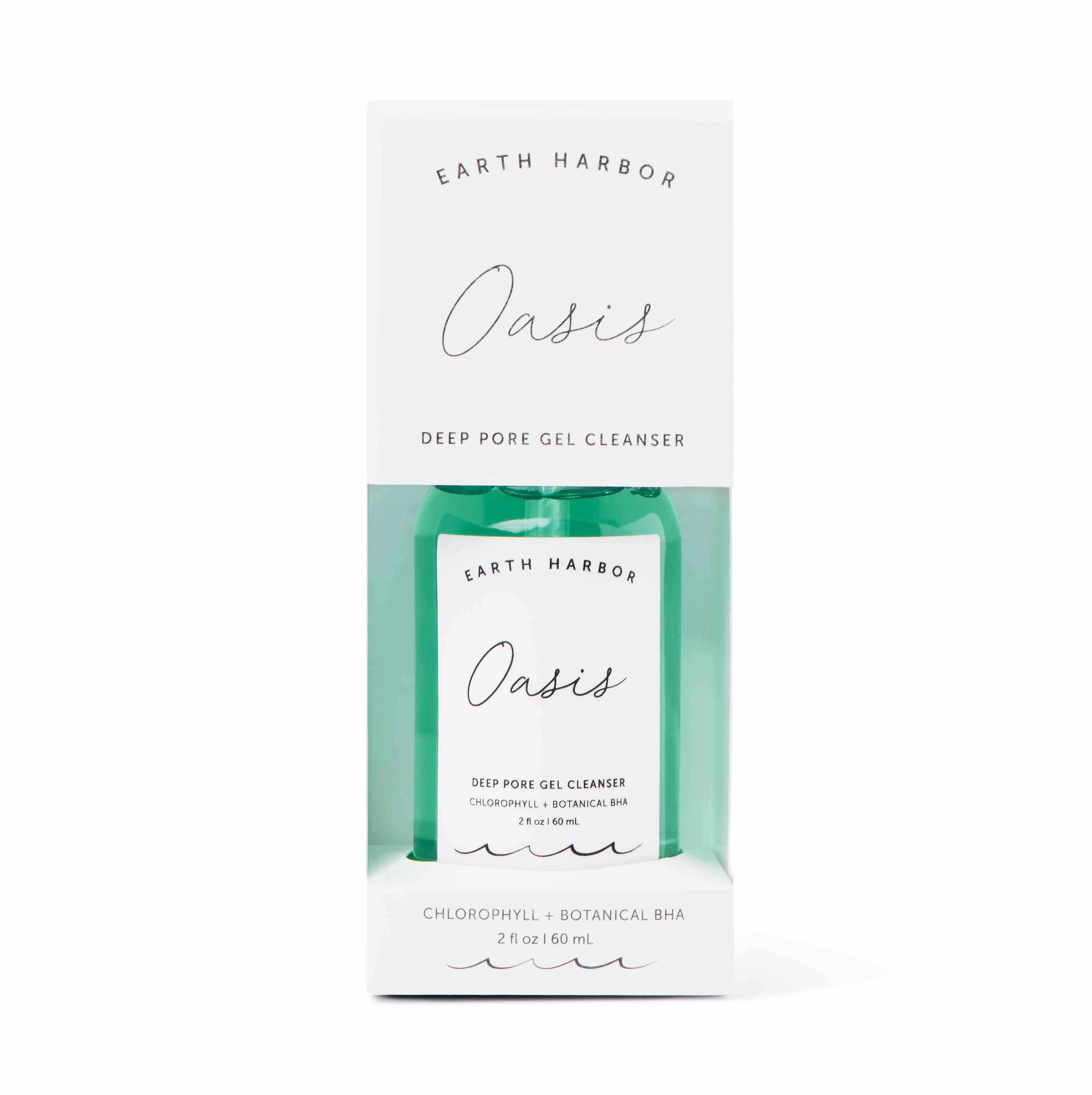 Efficient Earth Harbor OASIS Deep Pore Gel Cleanser Fine Crafted