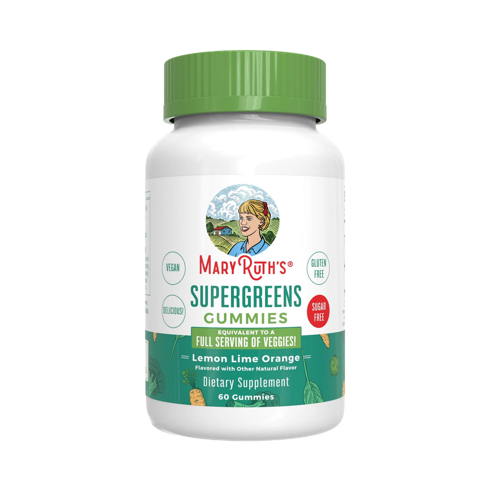 Clean MaryRuth's Super Greens Gummies Expertly Made