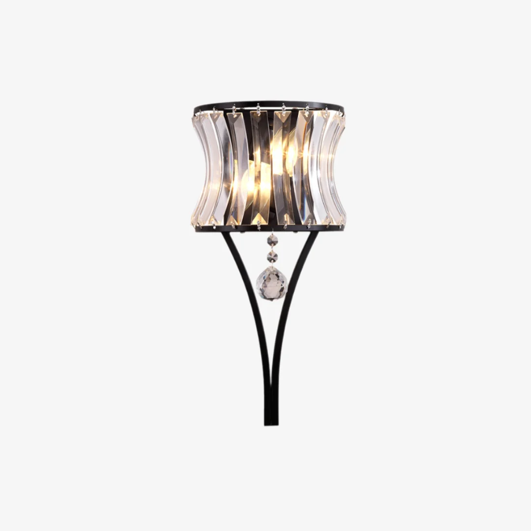 Dependable Arc Prismatic Wall Lamp Fine Crafted