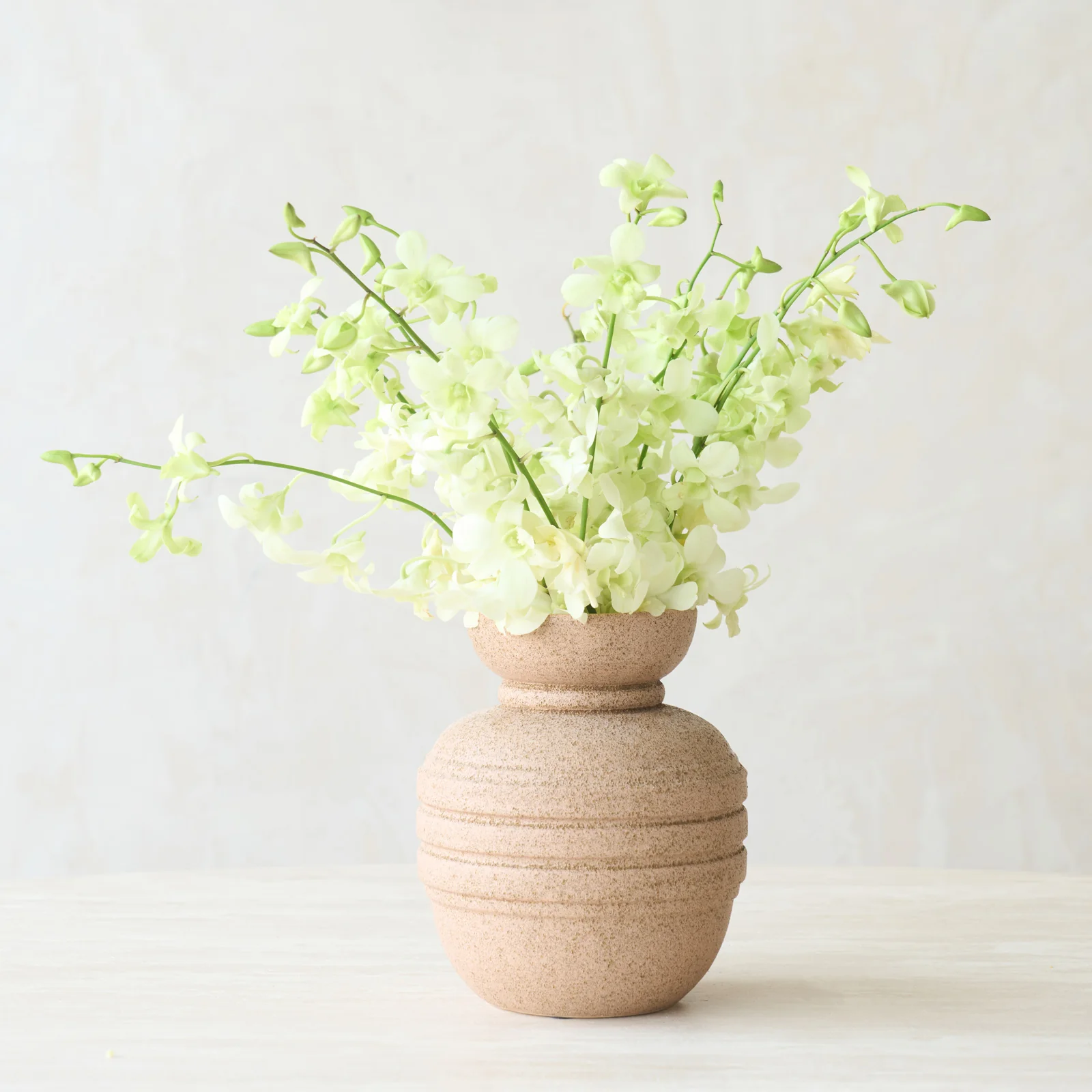 Elegant Arpino Vase Light Brown Exclusive