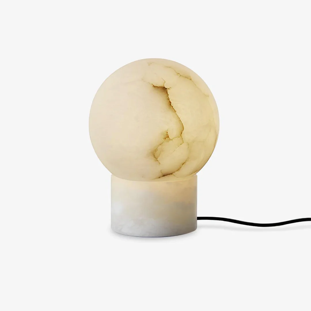 Quality Marble Ball Table Lamp Versatile