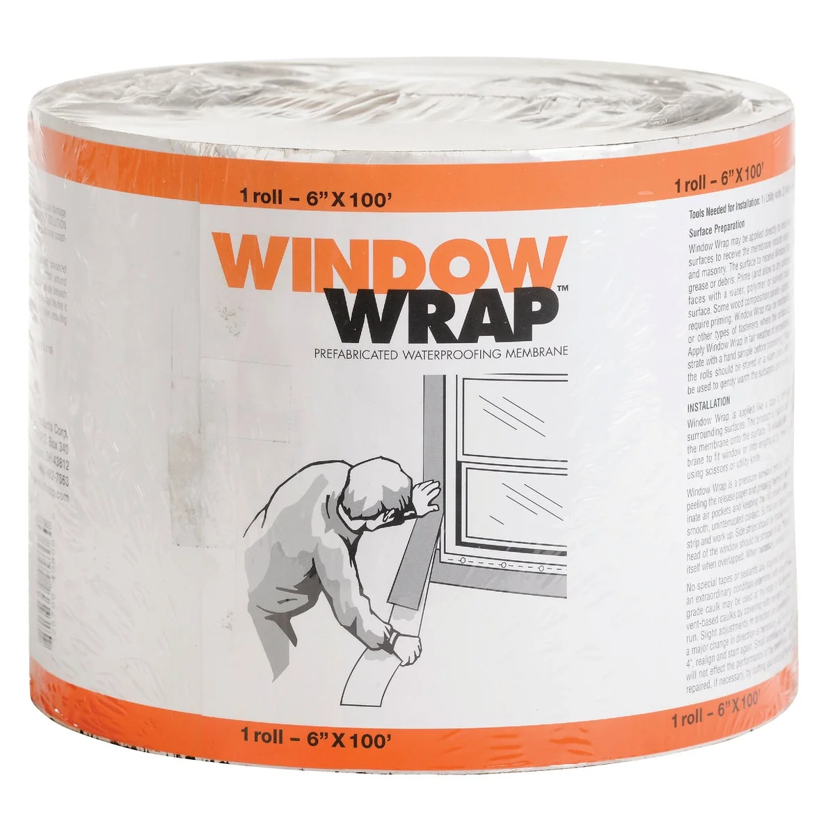 Smooth MFM PSX-20 WindowWrap 6 In. x 100 Ft. Flashing Tape Prestigious