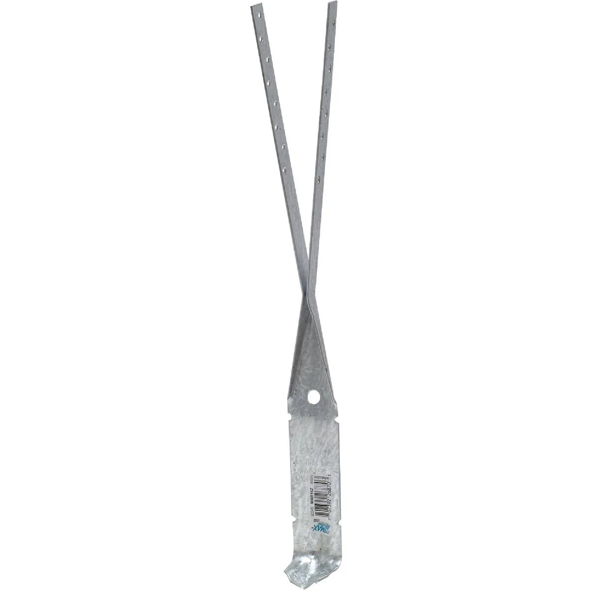 Enhanced Simpson Strong-Tie 15 In. x 2 In. x 4 In. 18 ga Z-Max Mudsill Foundation Anchor Original