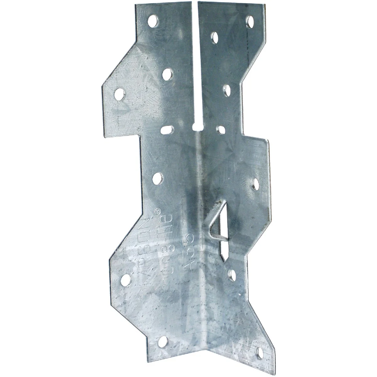 Fast Simpson Strong-Tie ZMax Galvanized Steel 1-7 16 In. x 4-1 2 In. 18 ga Framing Angle Enhanced