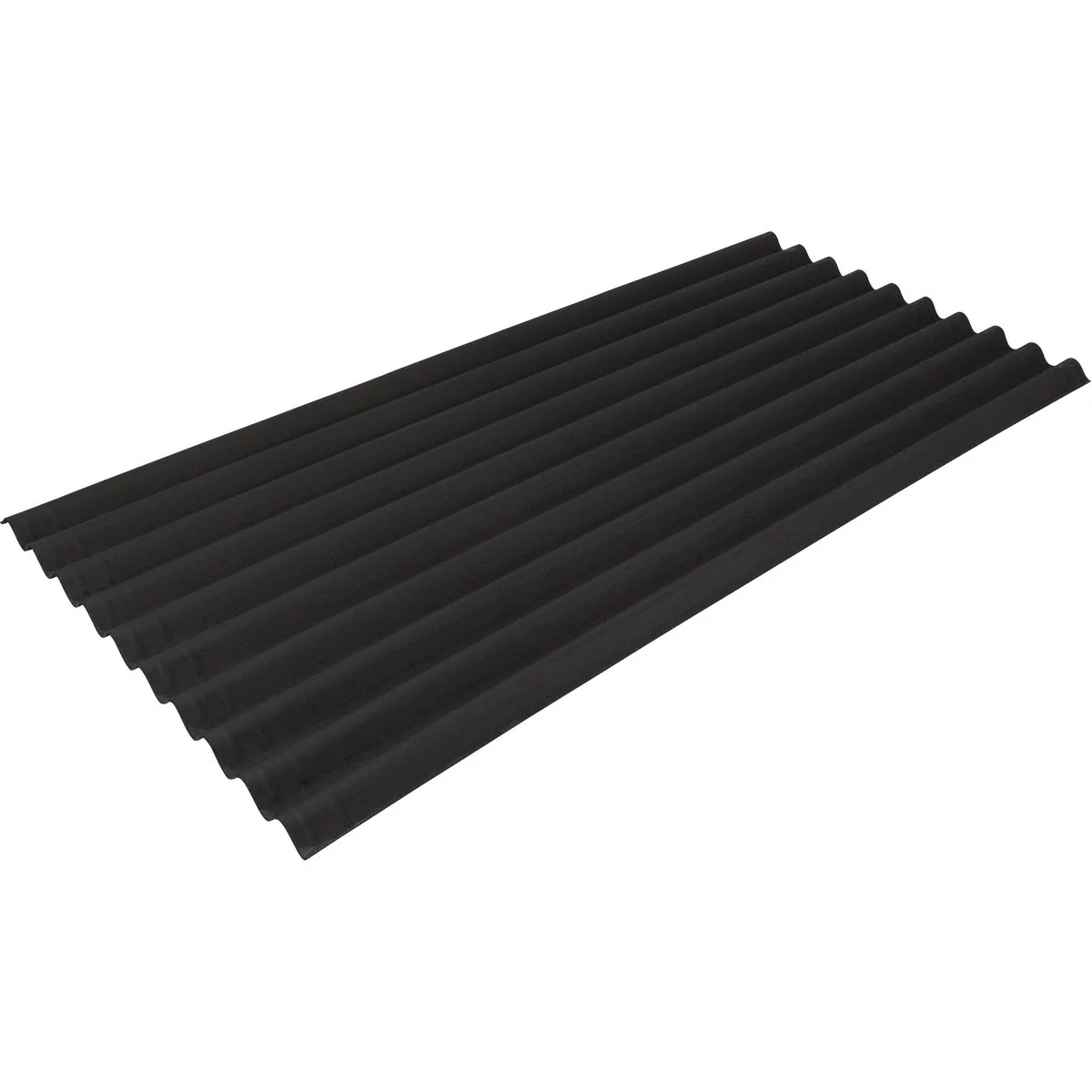 Fine Ondura Premium 38x79 Black Roofing Panel Safe