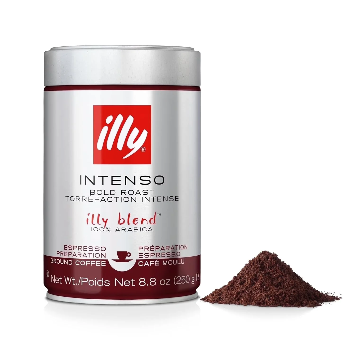 Artisan Illy Intenso Ground Espresso Traditional