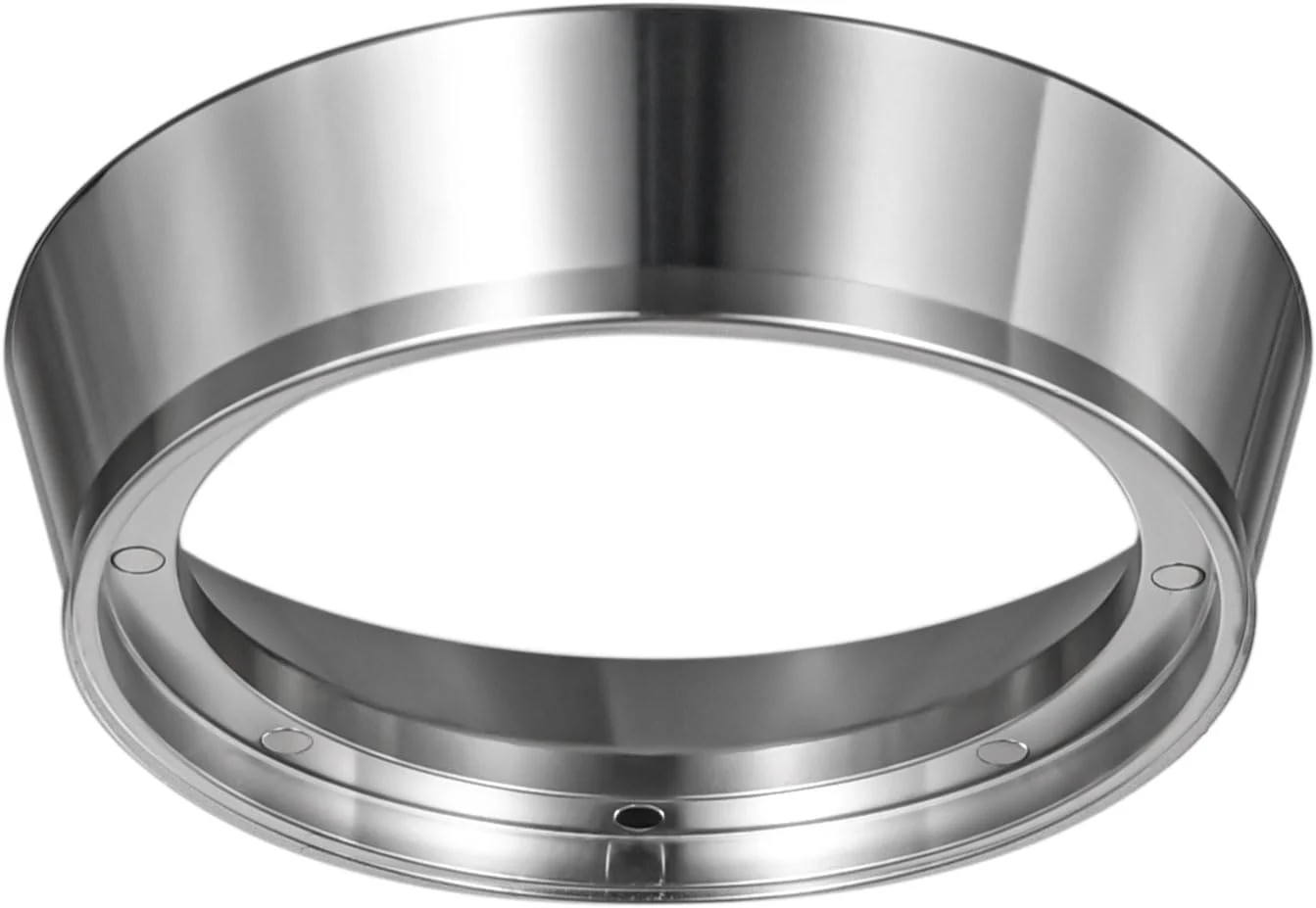 Stylish 54mm Magnetic Dosing Funnel V2 Matow Stainless Steel Espresso Dosing Ring with 8 Magnets Compatible with Breville 54mm Portafilter Pure