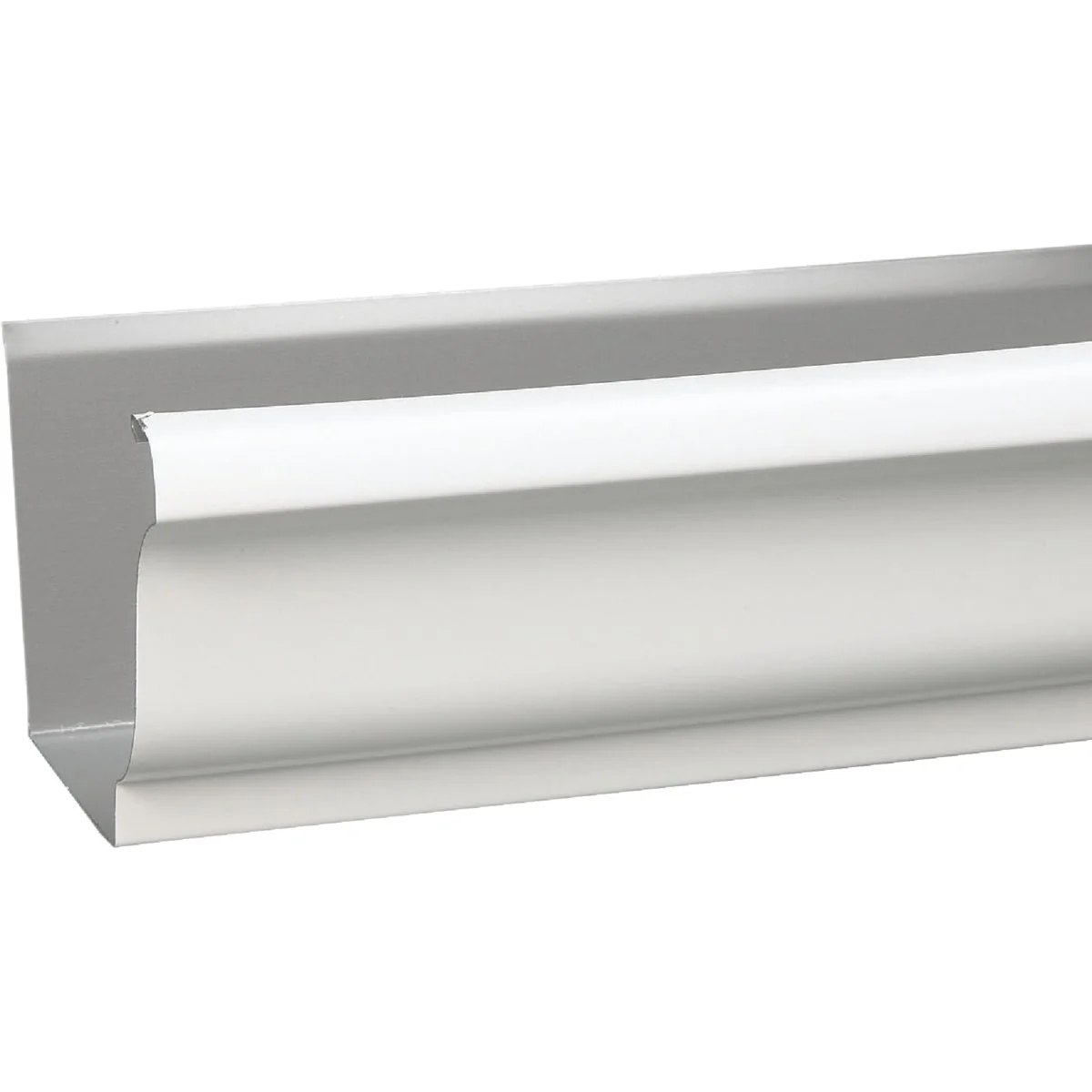 High-End Amerimax 4 In. x 10 Ft. K-Style White Galvanized Steel Gutter Sustainable