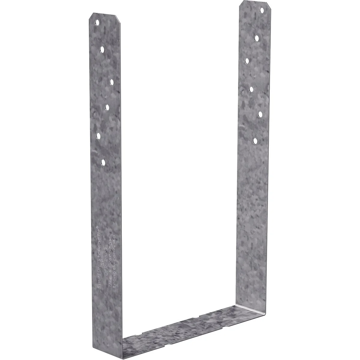 Certified Simpson Strong-Tie 5-9 16 In. x 9-1 4 In. Galvanized Heavy-Duty Stud Plate Tie Authentic