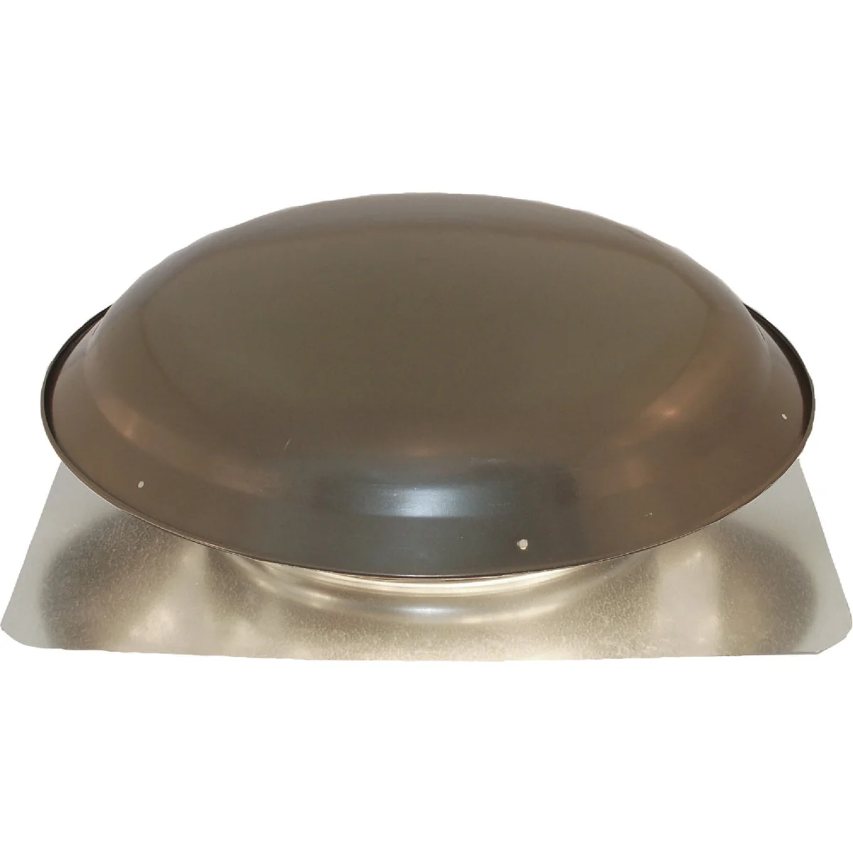Innovative Ventamatic 1400 CFM Galvanized Steel Energy Efficient Power Roof Mount Attic Vent Weathered Gray Elite