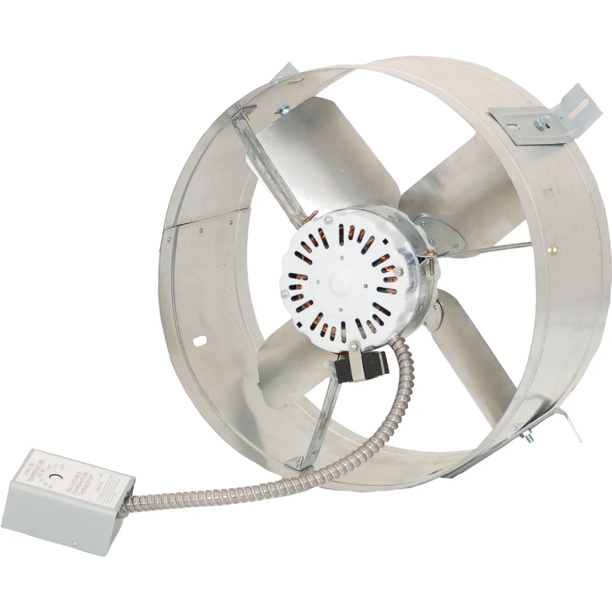 Long-Lasting Ventamatic Heavy-Duty Galvanized Gable Mount Attic Vent Advanced