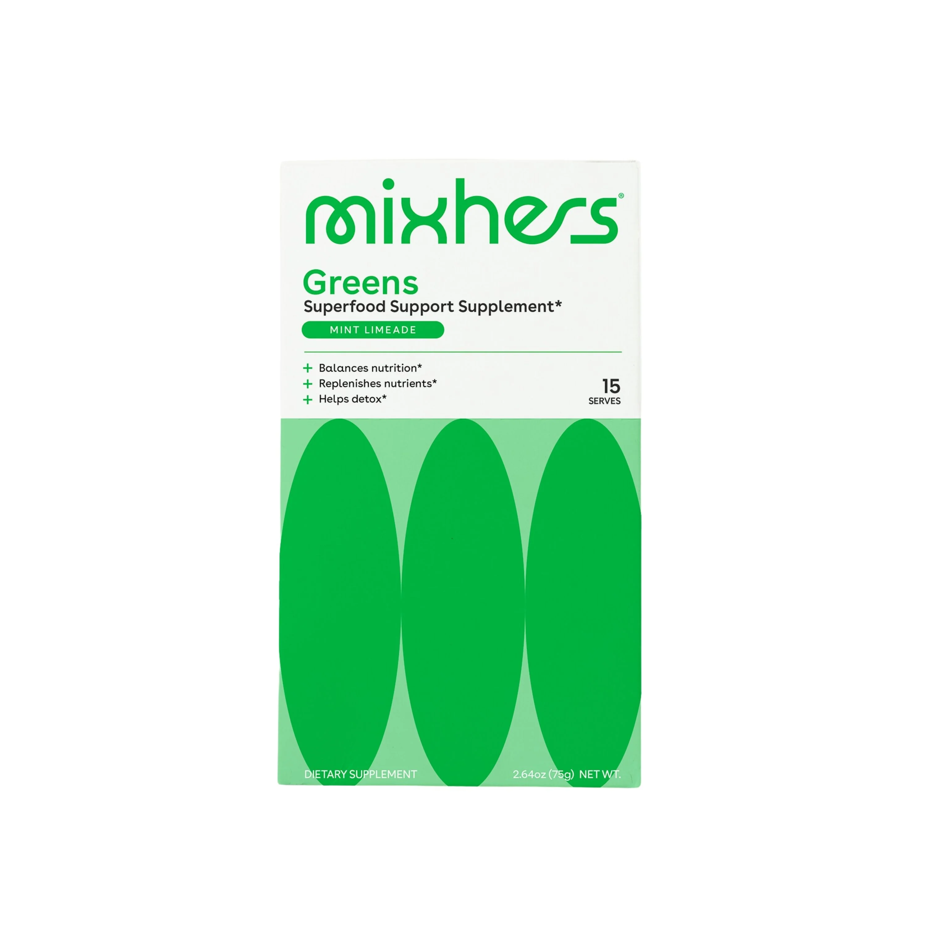 Versatile Mixhers Superfood Greens Supplement Powder Casual