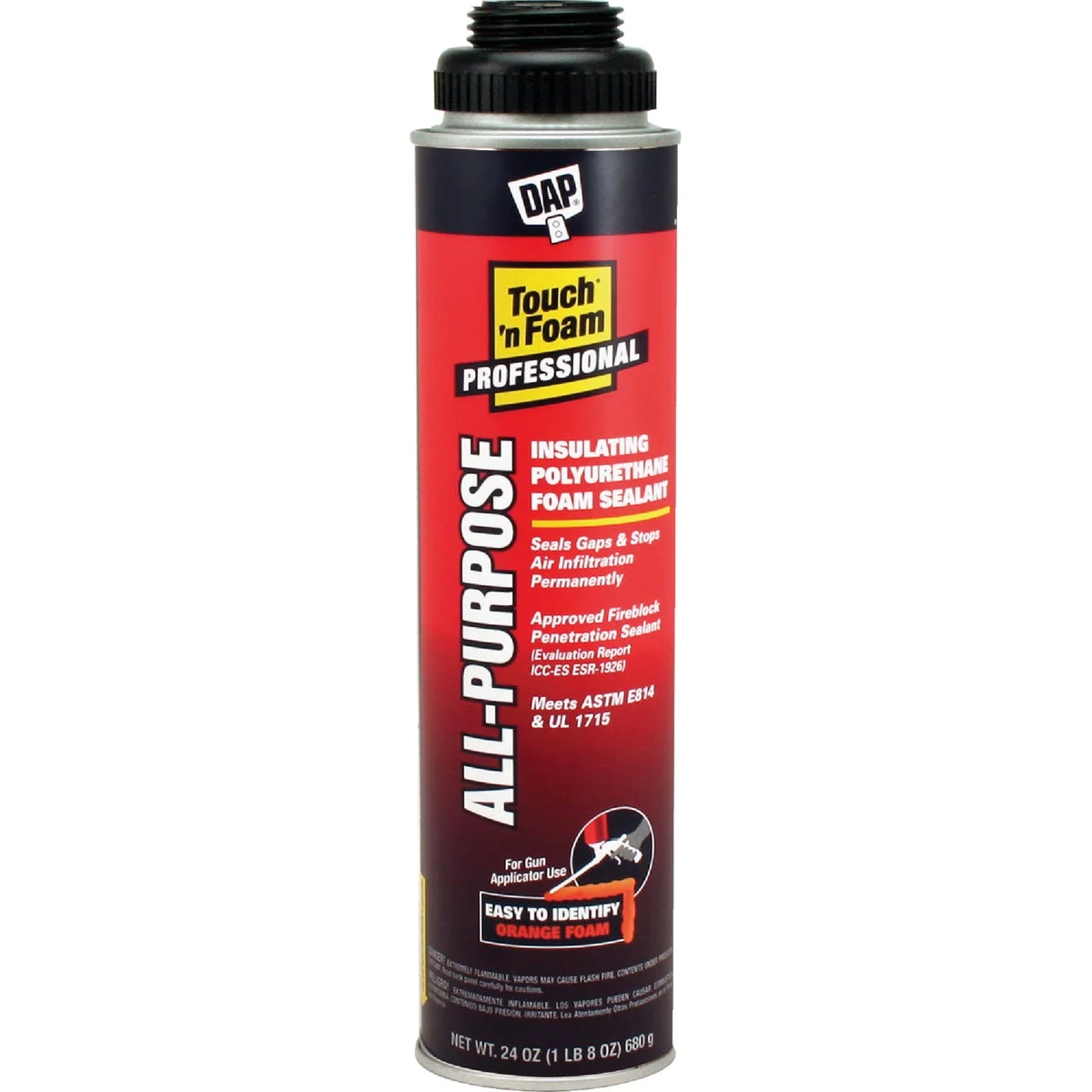 Quality Dap Touch 'n Foam 24 Oz. All-Purpose Polyurethane Gun Foam Sealant Proven