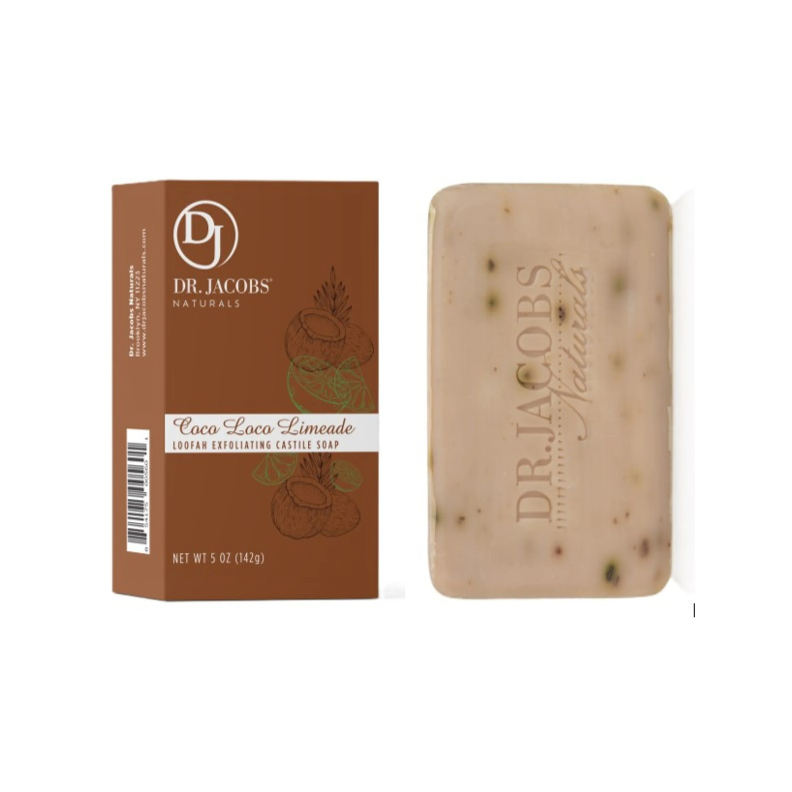 Powerful Dr. Jacobs Naturals Loofah Exfoliating Bar Soap Modern