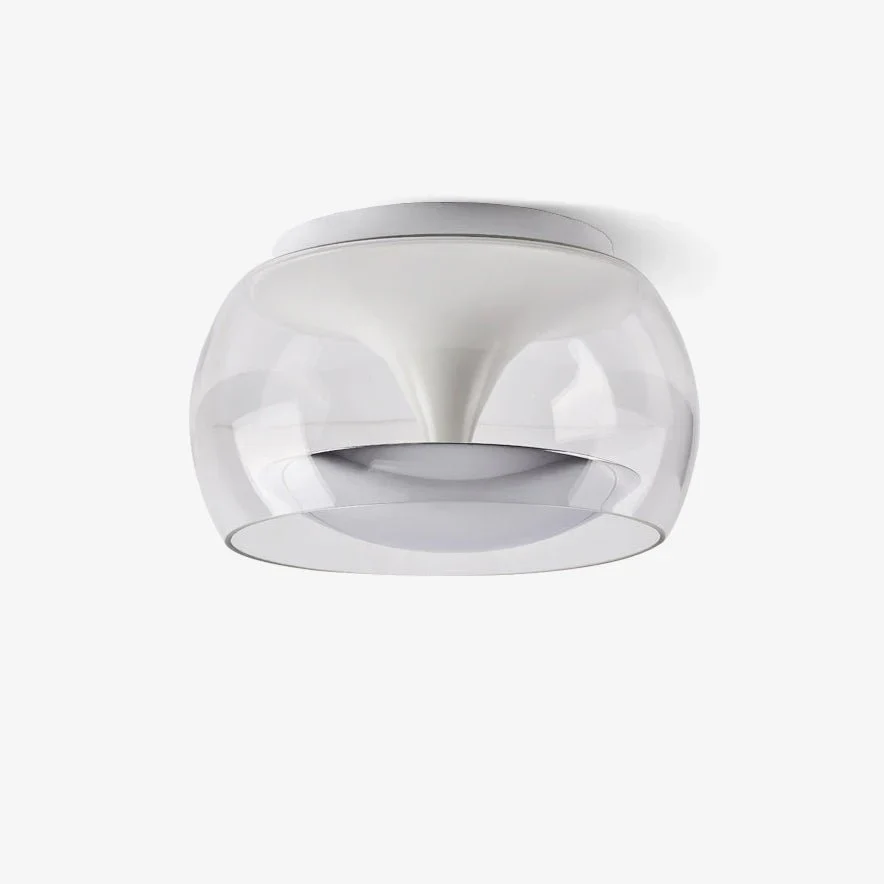 Efficient Oval Glass Ceiling Lamp Innovative