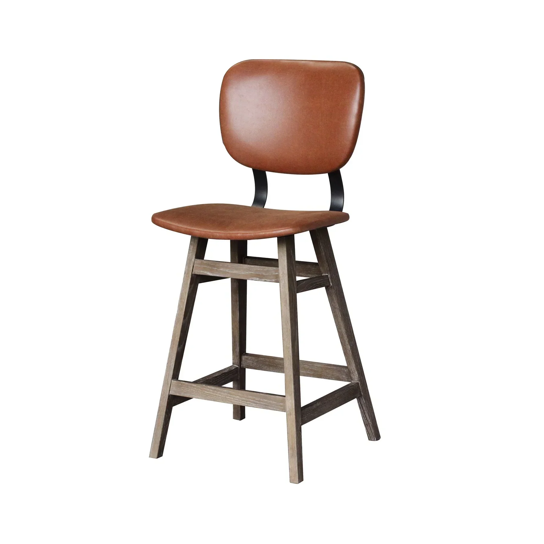 World-Class Fraser Counter Stool - Tan Brown Powerful