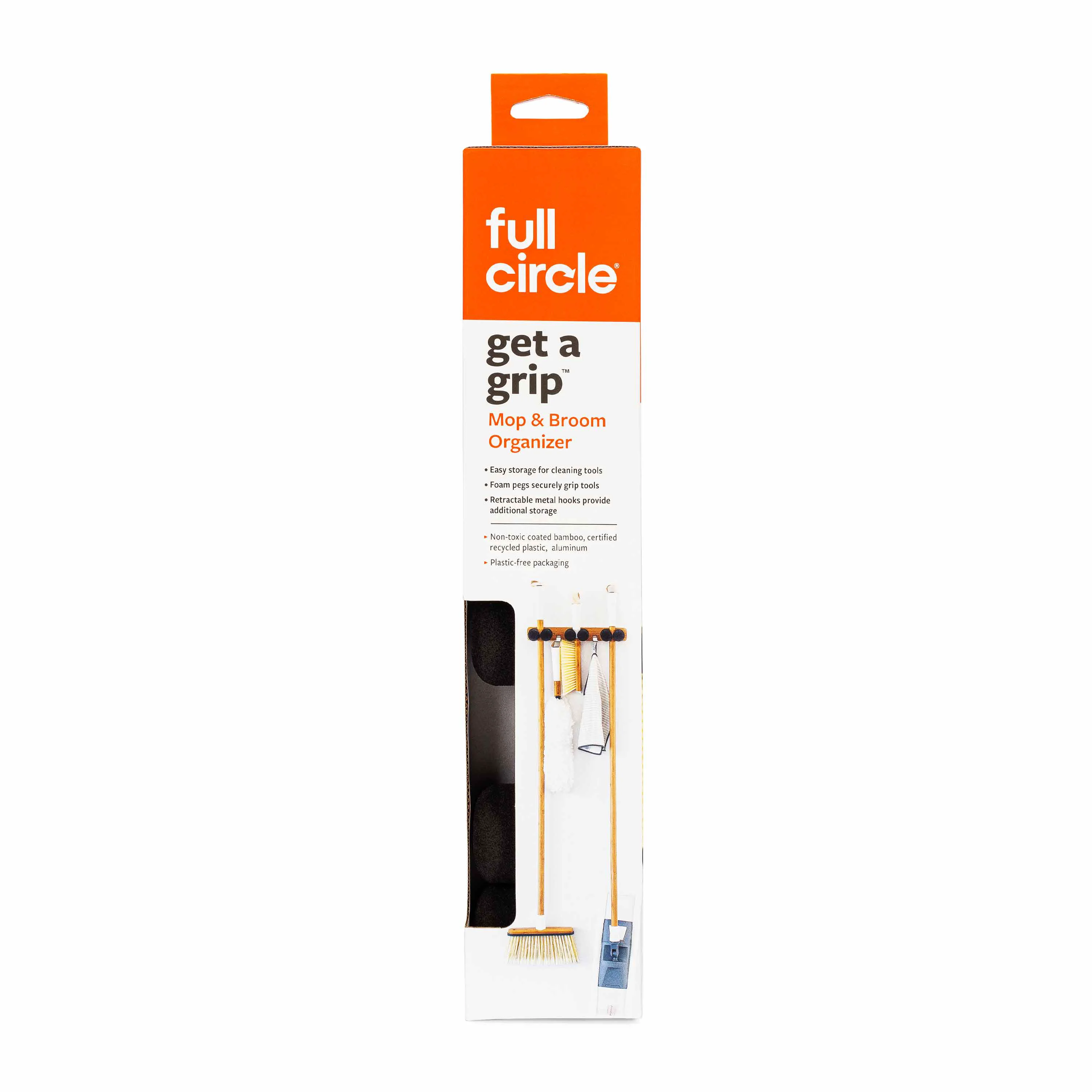 High-End Full Circle Get A Grip - Mop Broom Organizer Unique