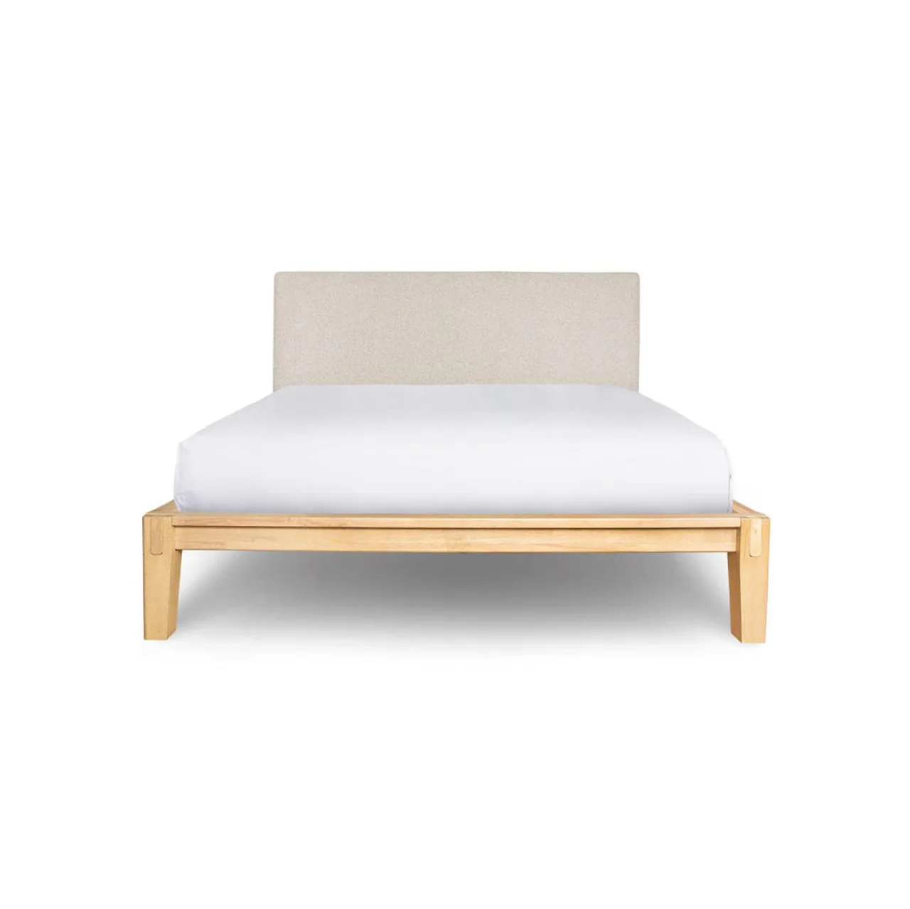 Secure Luna Wood Tool- Double Bed - Walnut Professional
