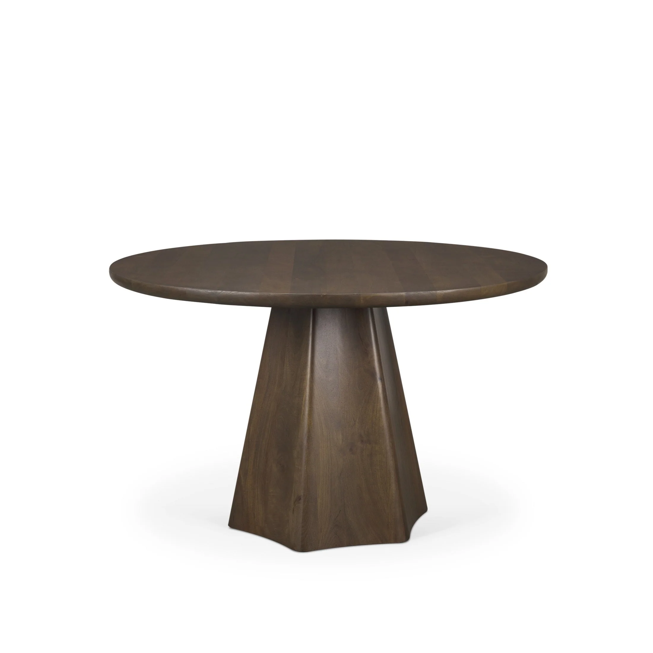 Fast Jovani Mango Wood Round Dining Table High-Grade