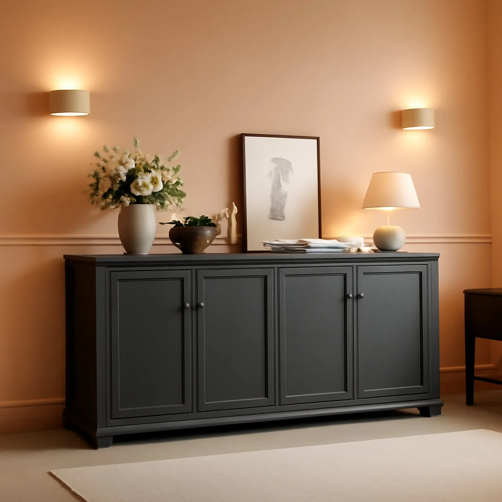 Exclusive 60 Inch Sideboard Buffet Cabinet With Adjustable Shelves Advanced