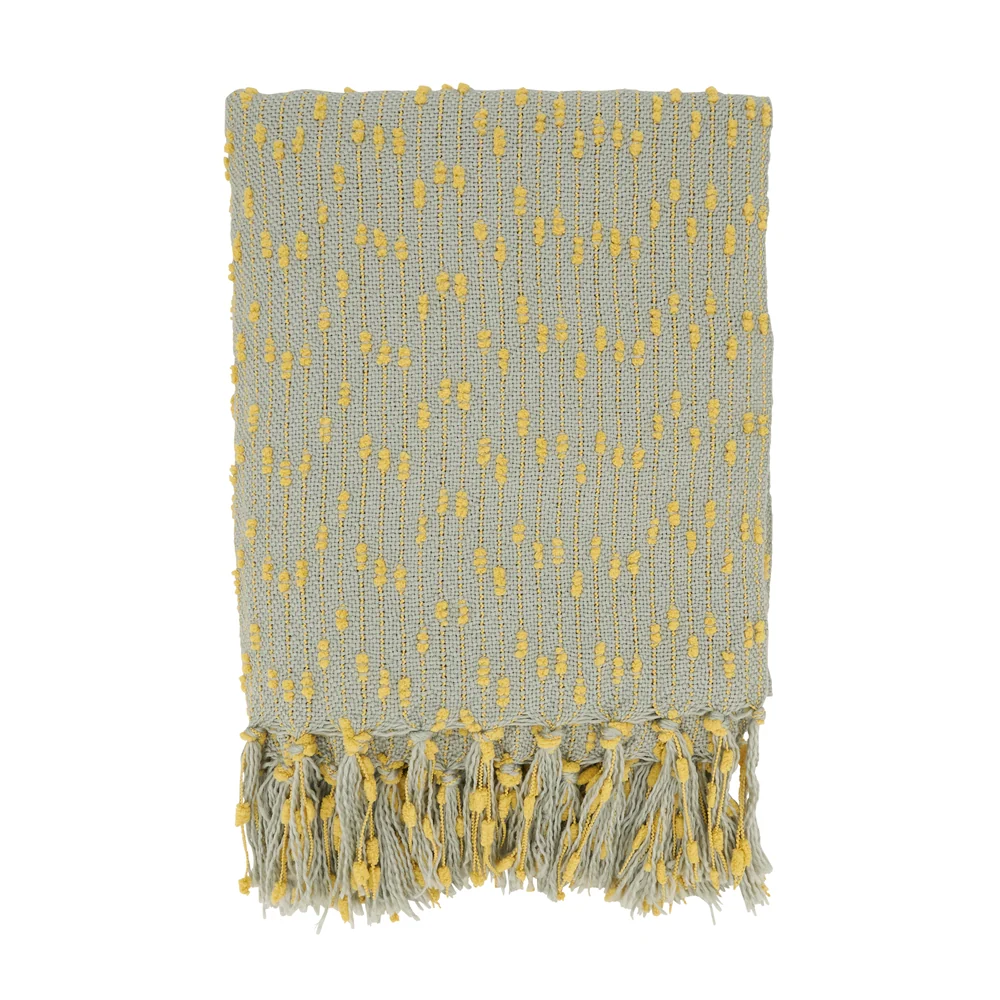 Selected Petite Pompon Design Throw Secure
