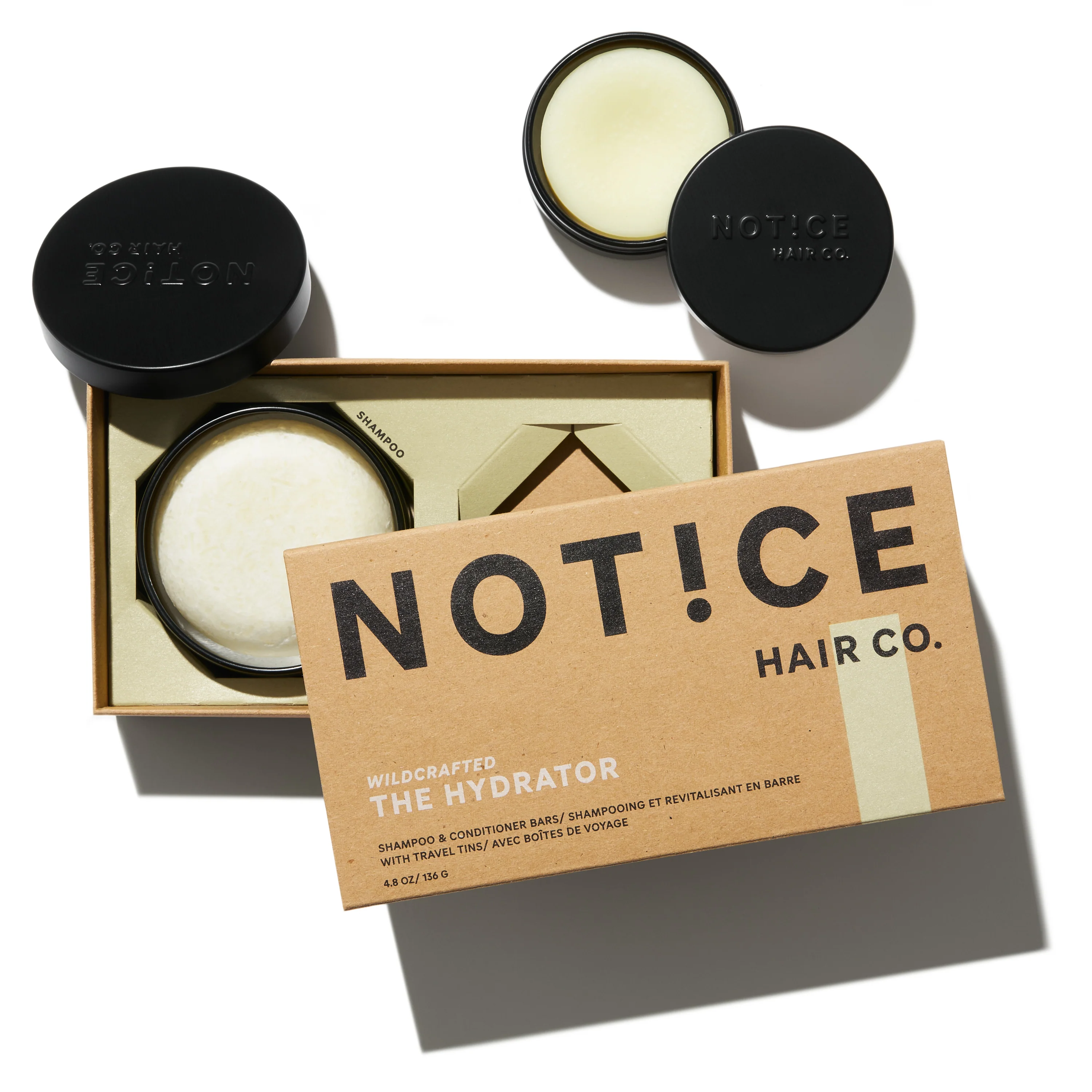 Clean NOTICE Hair Co The Hydrator Travel Set Next-Generation